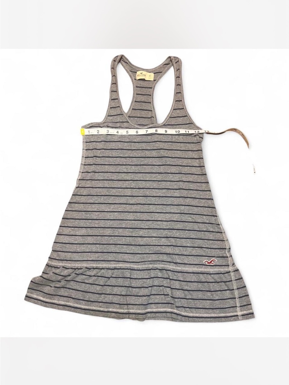 ⚡️ HOLLISTER Striped Ruffle Racerback Tank ⚡️ - Picture 4 of 5